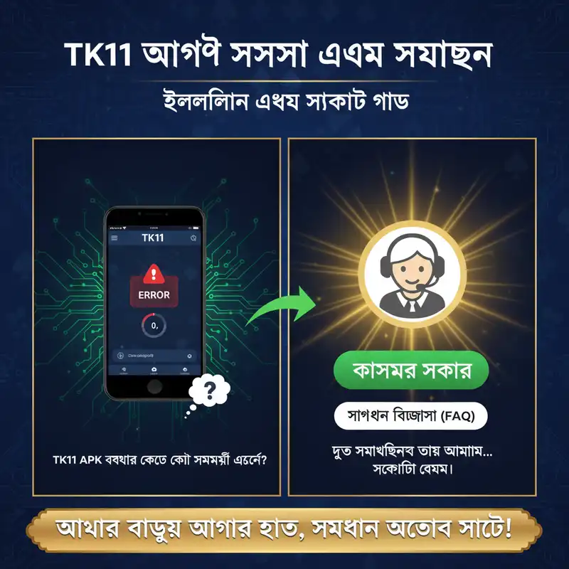 TK11 APK কাস্টমার সাপোর্ট এবং হেল্পলাইন গাইড